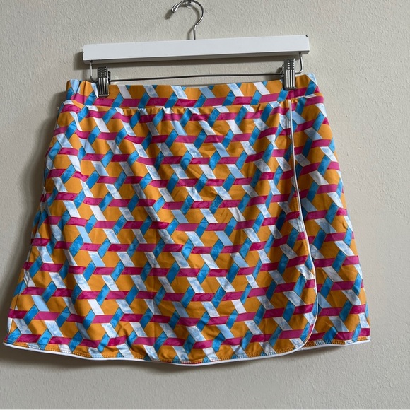 J. McLaughlin Geometric Skort - Picture 1 of 2